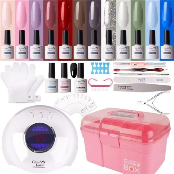 Gel Nail Polish Kit with 36W Lamp - Picture 6 of 7